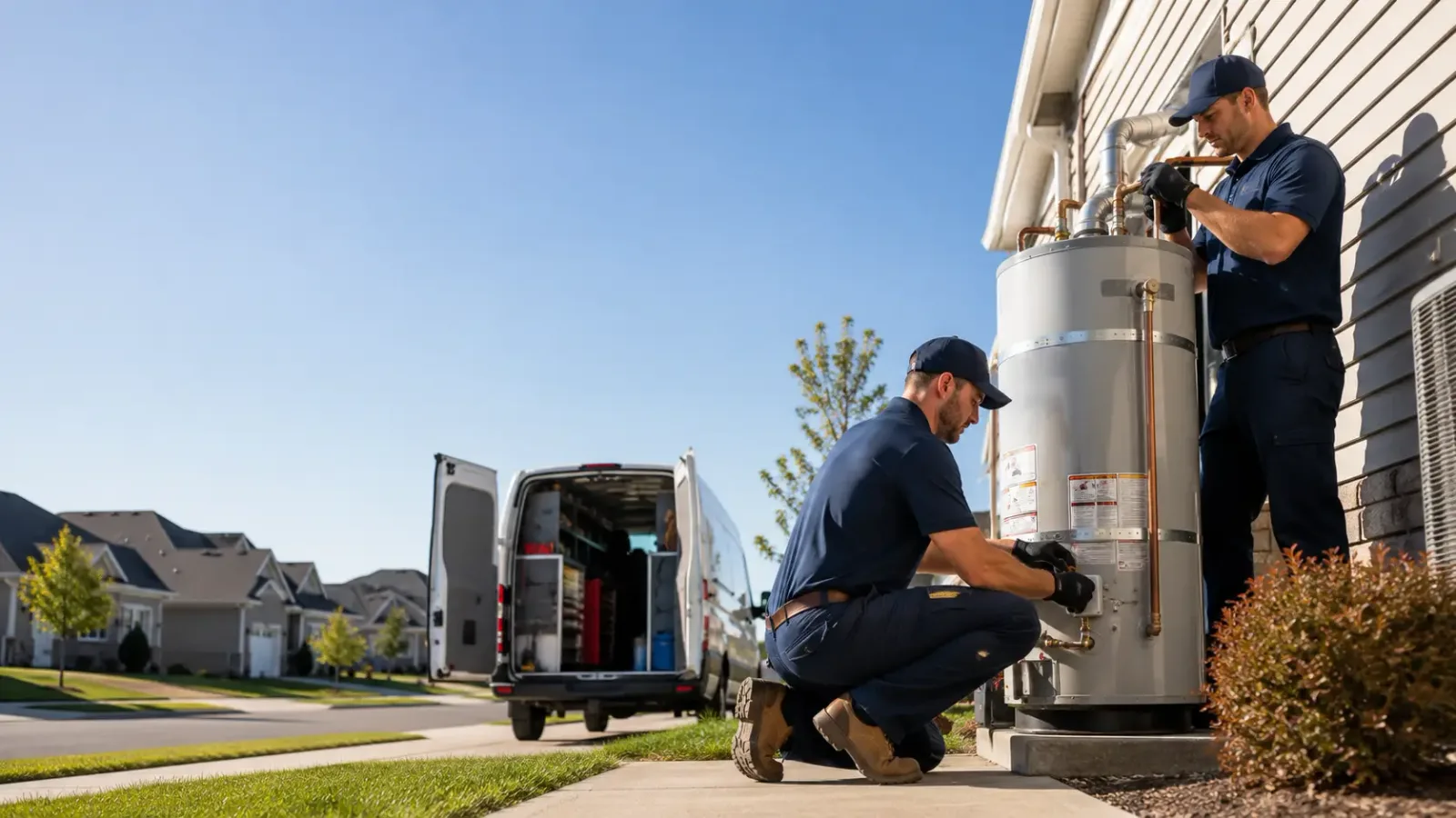 Water Heater Installation in Emden, IL